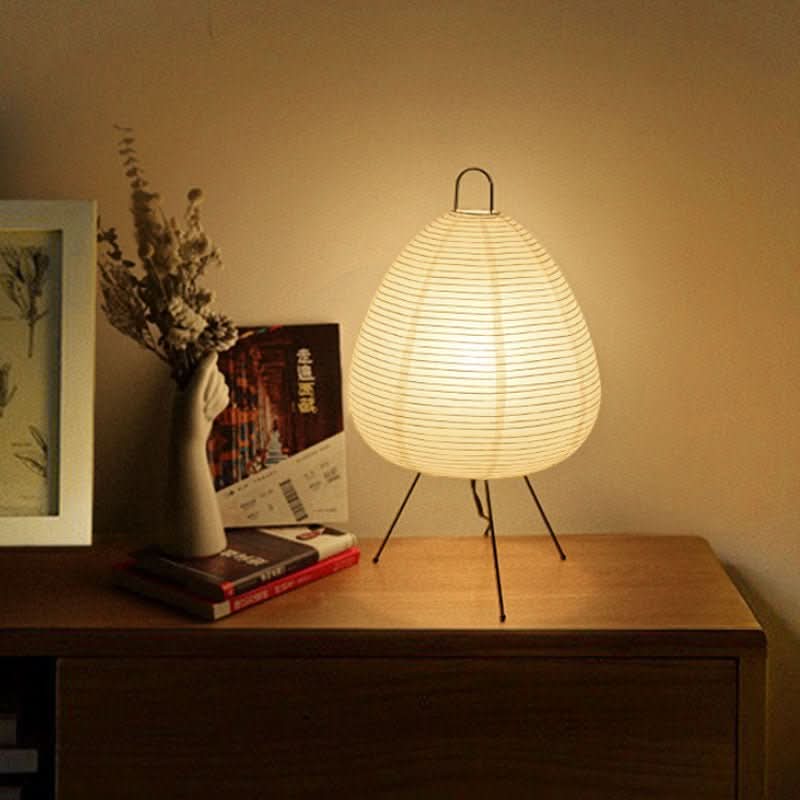 ShiraLight – Stilvolle Reispapier Tischlampe Im Japanischen Design