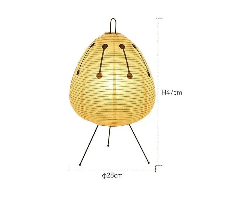 ShiraLight – Stilvolle Reispapier Tischlampe Im Japanischen Design