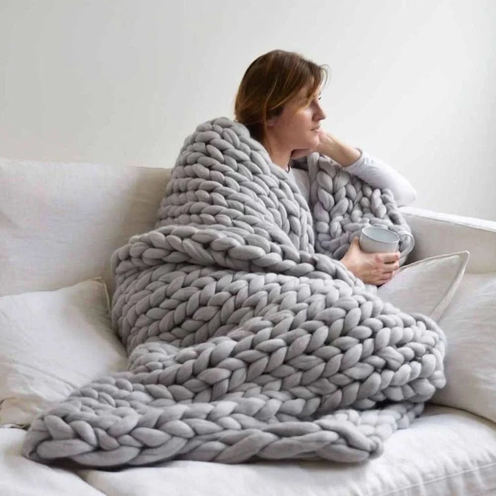 LuxeWool – Selbstbau Dicke XL Wolgarn Für Kreative Projekte