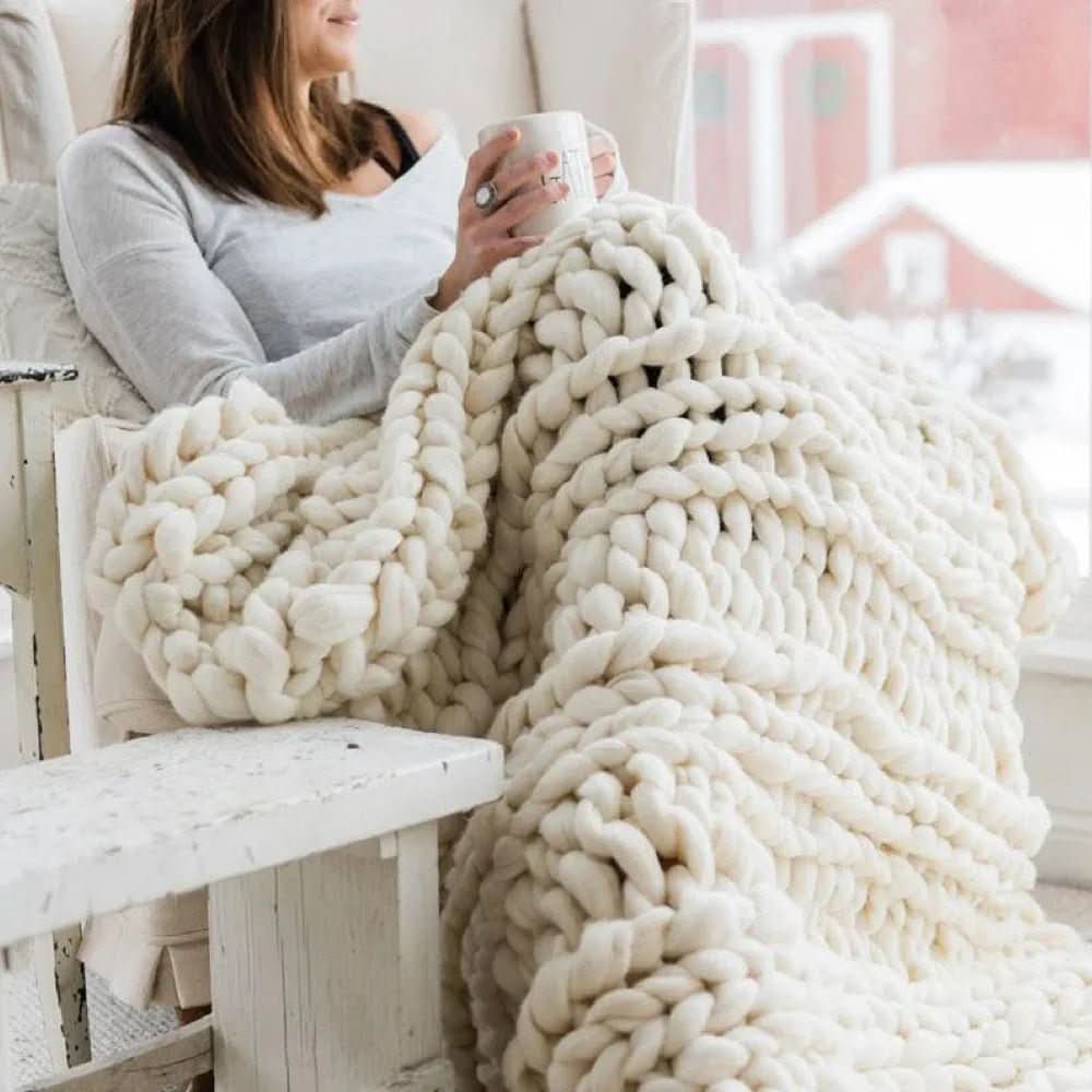 LuxeWool – Selbstbau Dicke XL Wolgarn Für Kreative Projekte