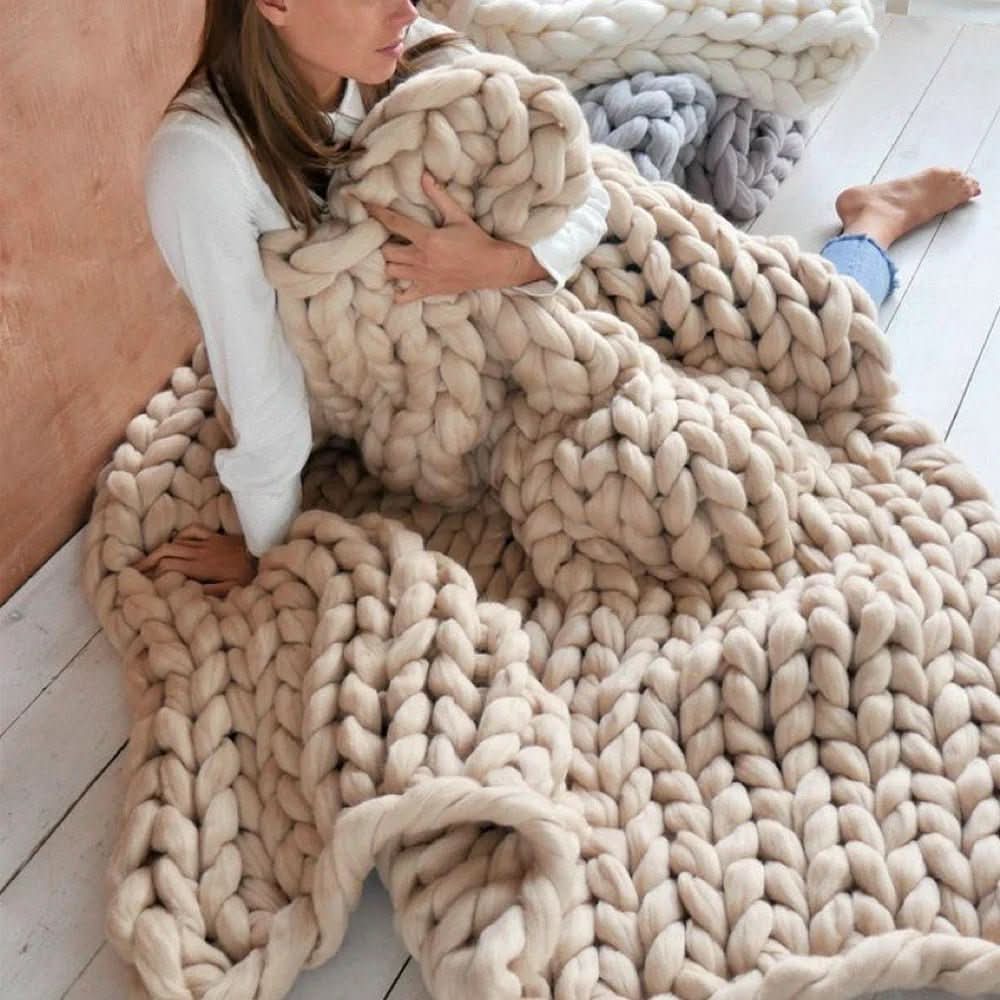 LuxeWool – Selbstbau Dicke XL Wolgarn Für Kreative Projekte