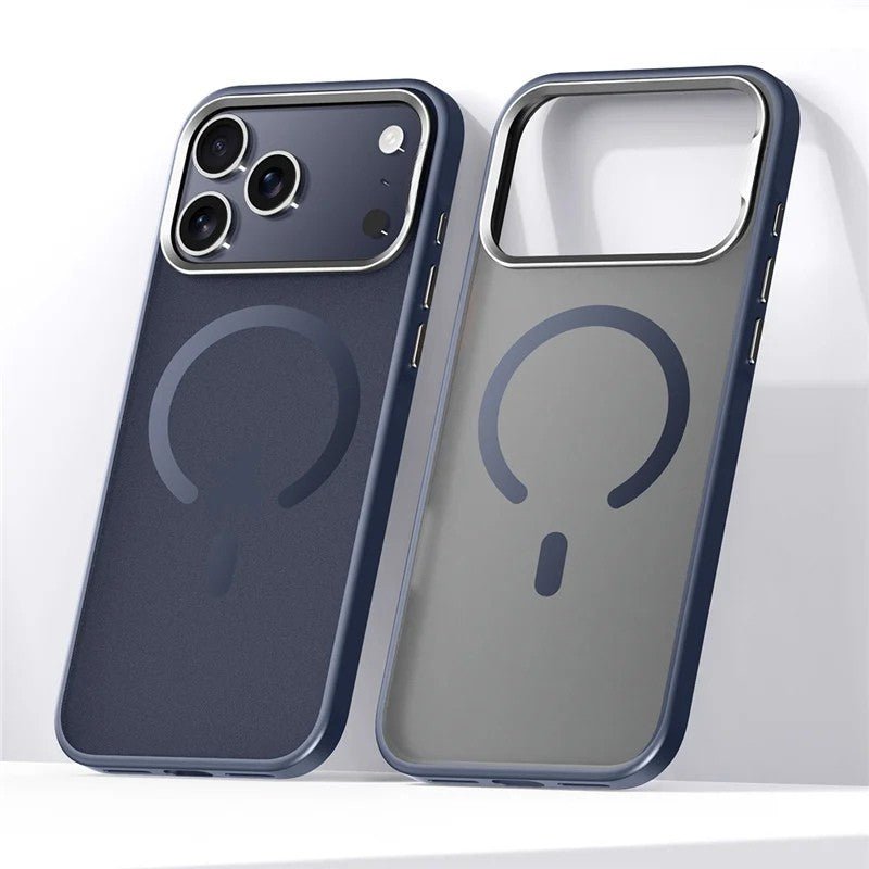 MAGMATTE – Stoßfestes MagSafe-Case mit Legierungslinsenrahmen für iPhone 17 8