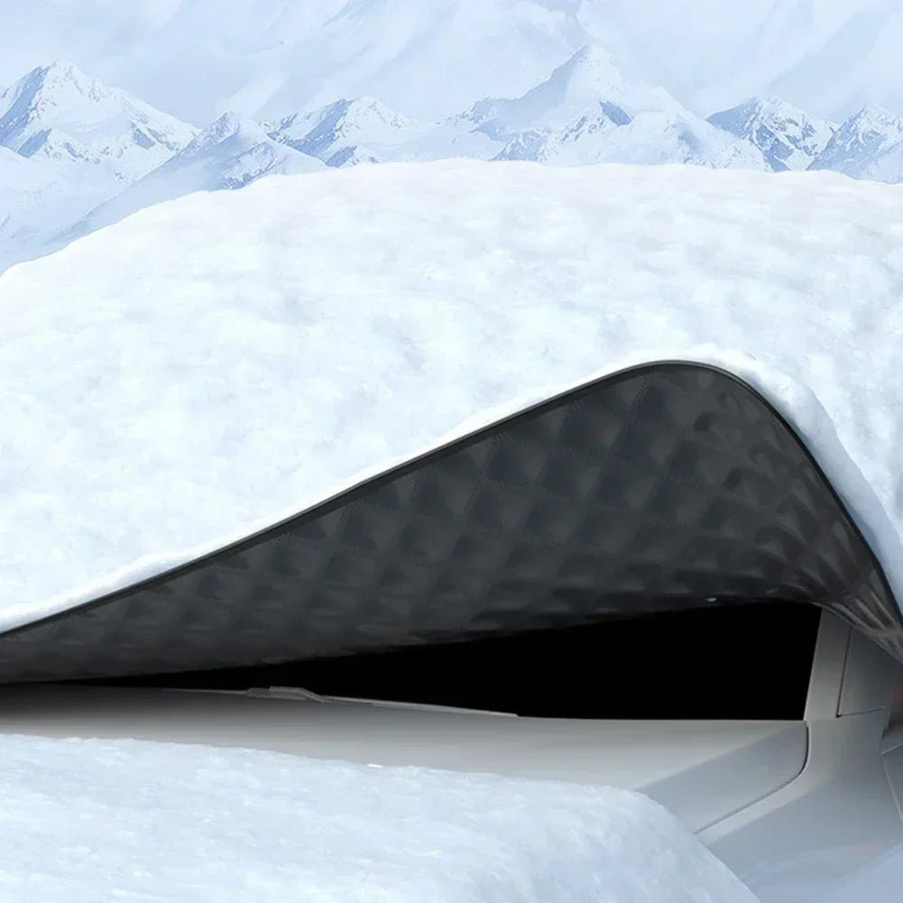 MAGTHOR – Verdickte magnetische Windschutzscheibenabdeckung für Frost und Sonne 5