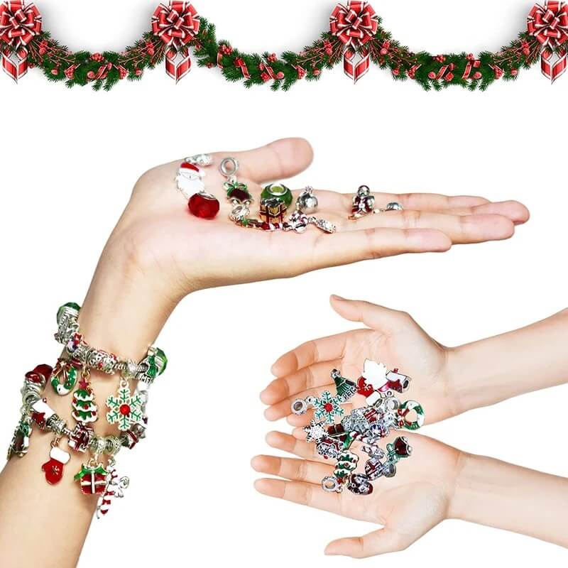 MERRYDAYS – DIY Weihnachts-Countdown-Armband-Adventskalender 3