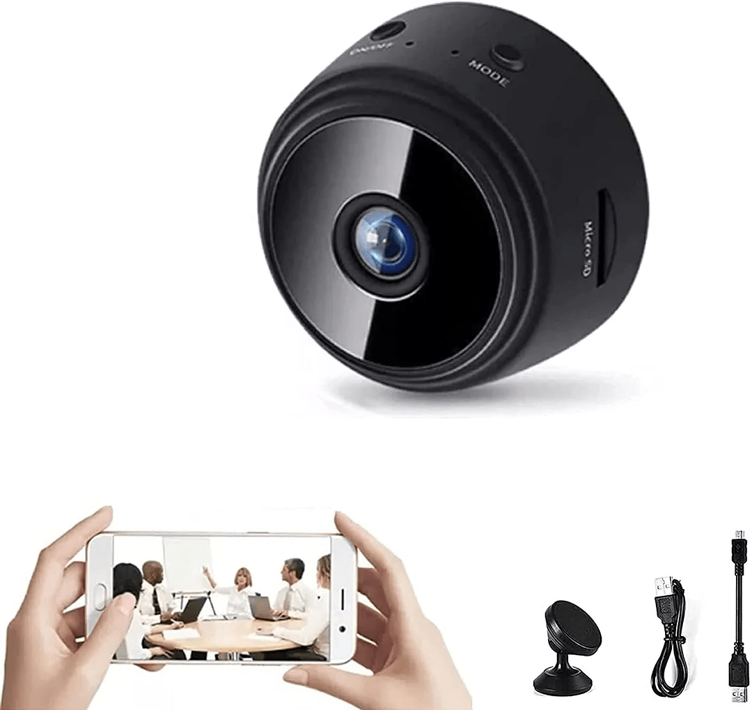 Miniansicht Kamera – 1080p Mini Kamera Mit Nachtsicht & App-Steuerung