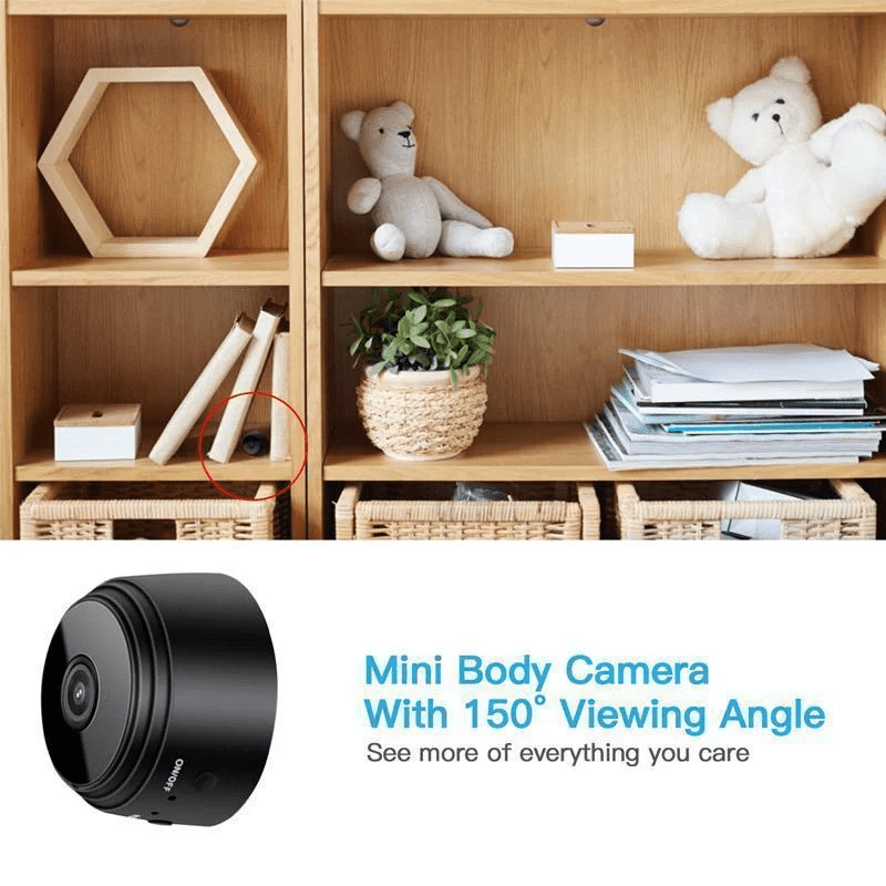 Miniansicht Kamera – 1080p Mini Kamera Mit Nachtsicht & App-Steuerung