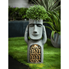 Magisch Trio – Solar-Harz Gartenstatuen für Bezaubernde Atmosphäre
