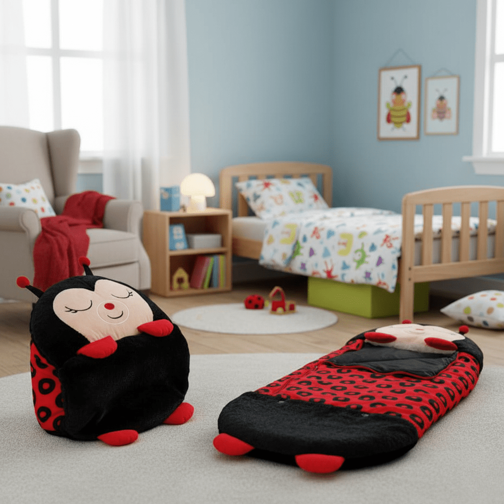 Traumfreunde – 2-in-1 Kuscheltier und Schlafsack für Süße Träume