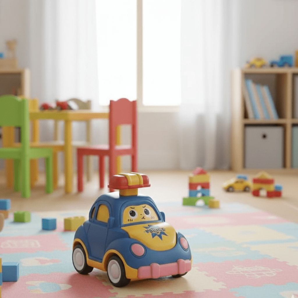 AbenteuerKumpel – Aufziehbares Spielzeugauto Für Fantasievollen Fahrspaß Ohne Batterien
