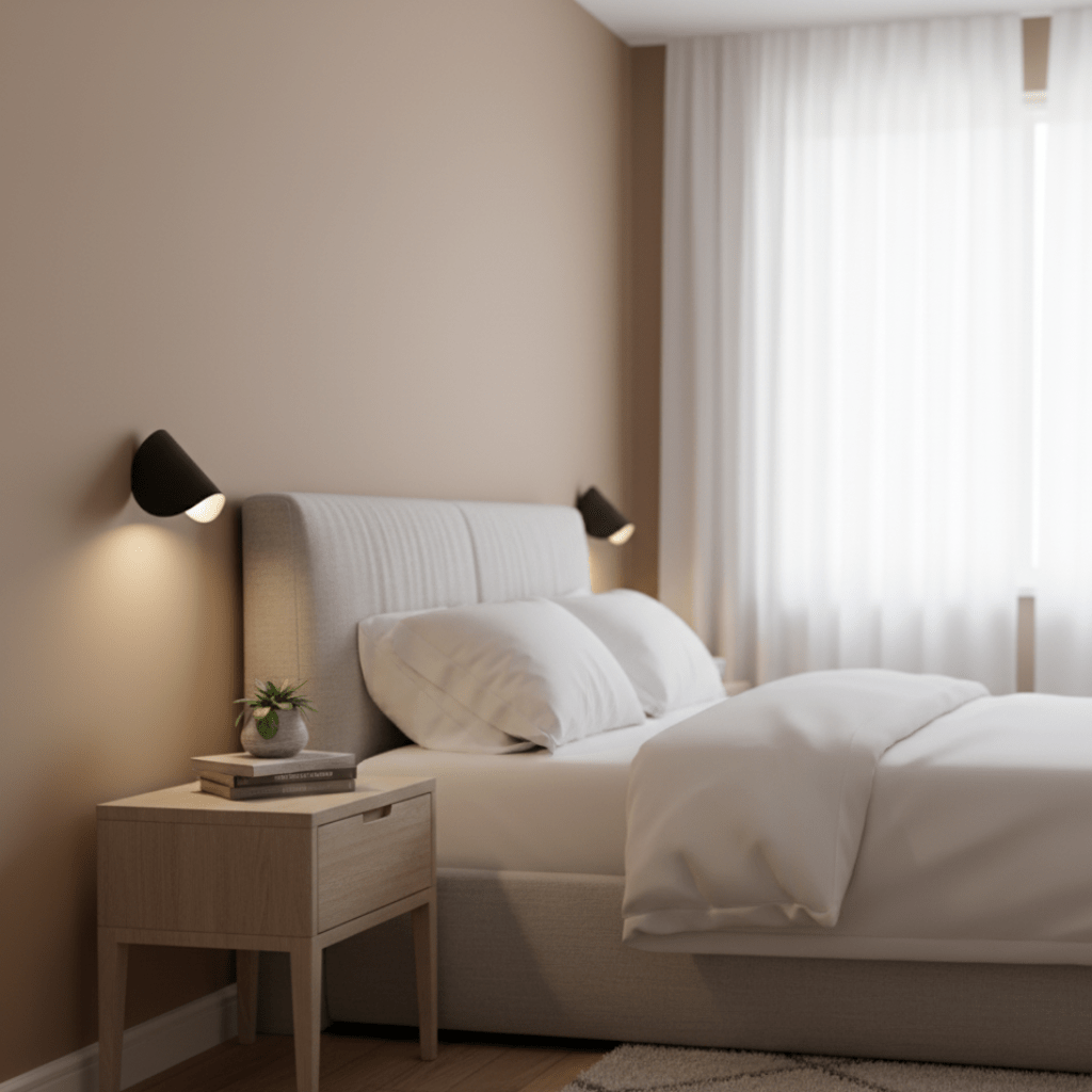 Drehung Wandlicht – Drehbare Wandleuchte Für Gezieltes Licht Im Wohn- & Schlafzimmer
