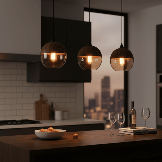 Holzglanz – Nordisch-Inspiriert Decke Lampe Für Warme Ambiente