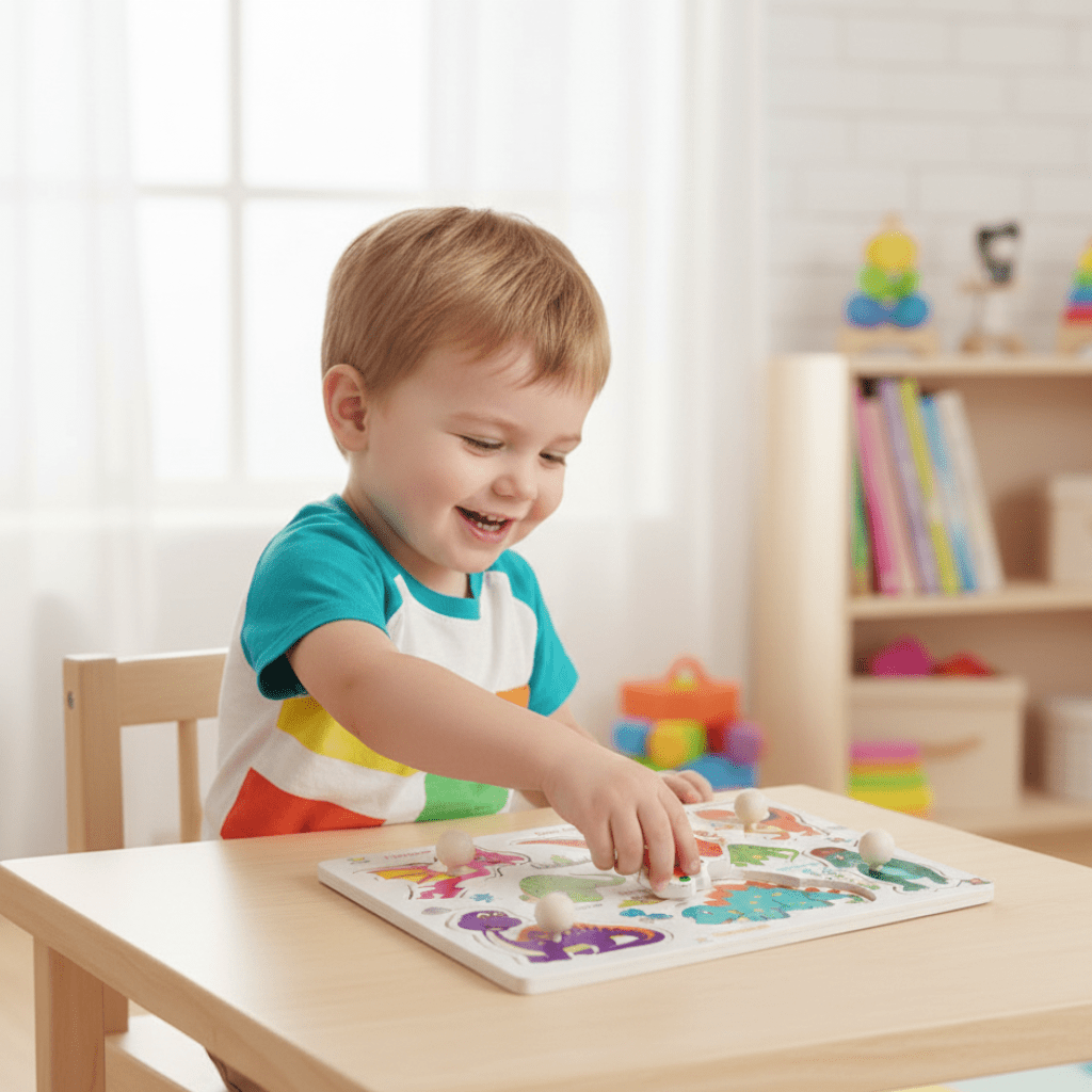 Greifbrett – Montessori-Holzbrett Zum Greifen Für Kinder