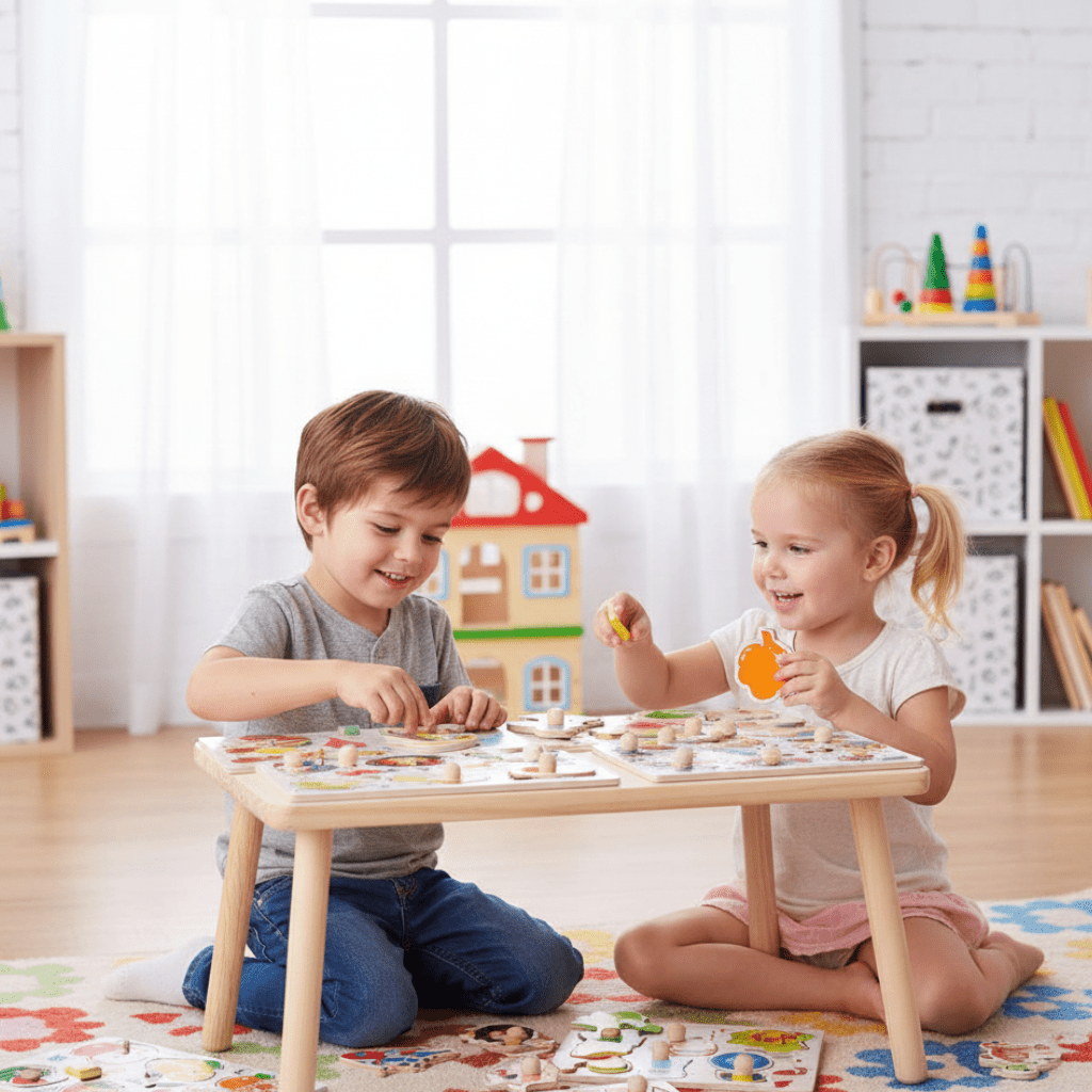 Greifbrett – Montessori-Holzbrett Zum Greifen Für Kinder