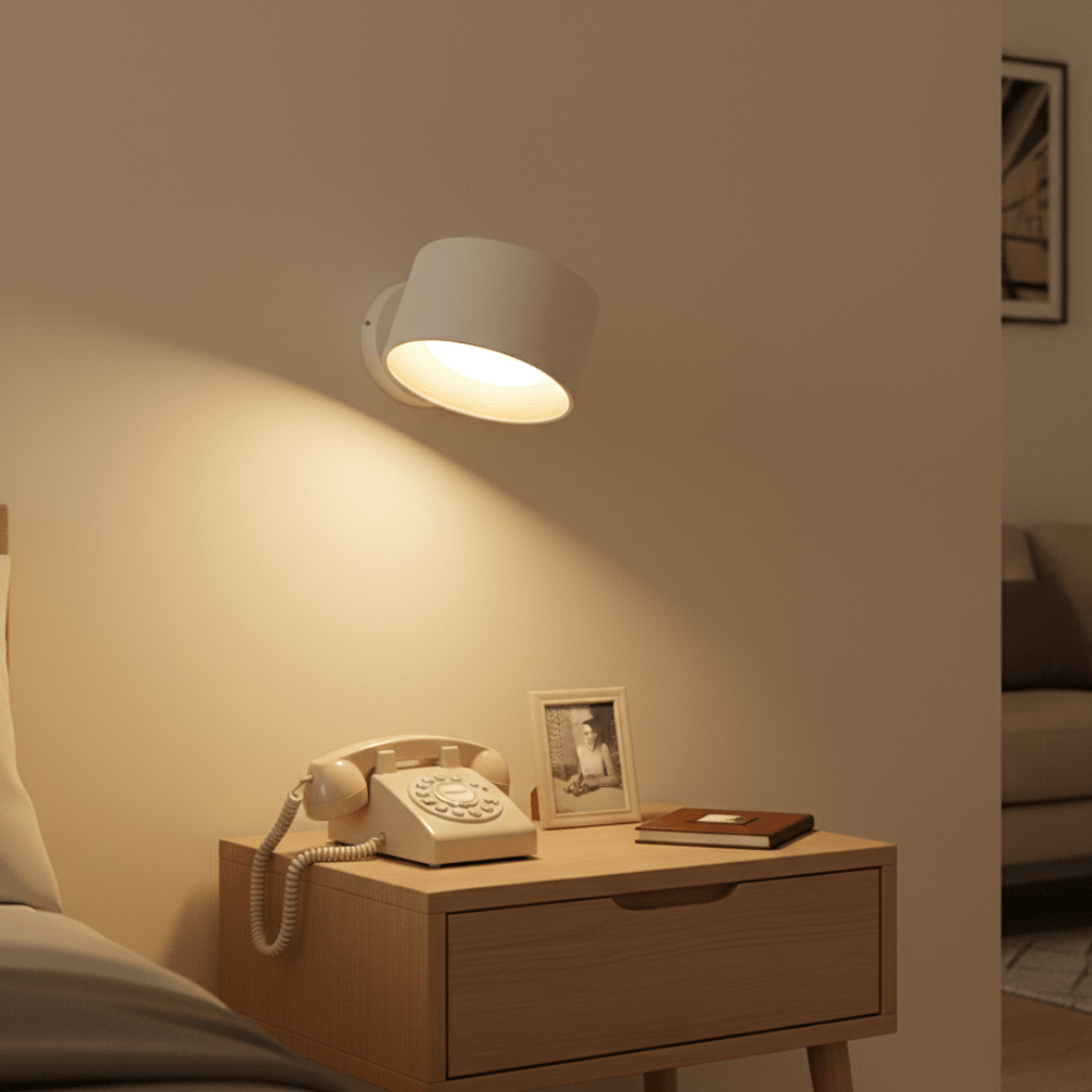 LUMINORD – Wiederaufladbare Skandinavische Wandleuchte Für Gemütliches Ambiente