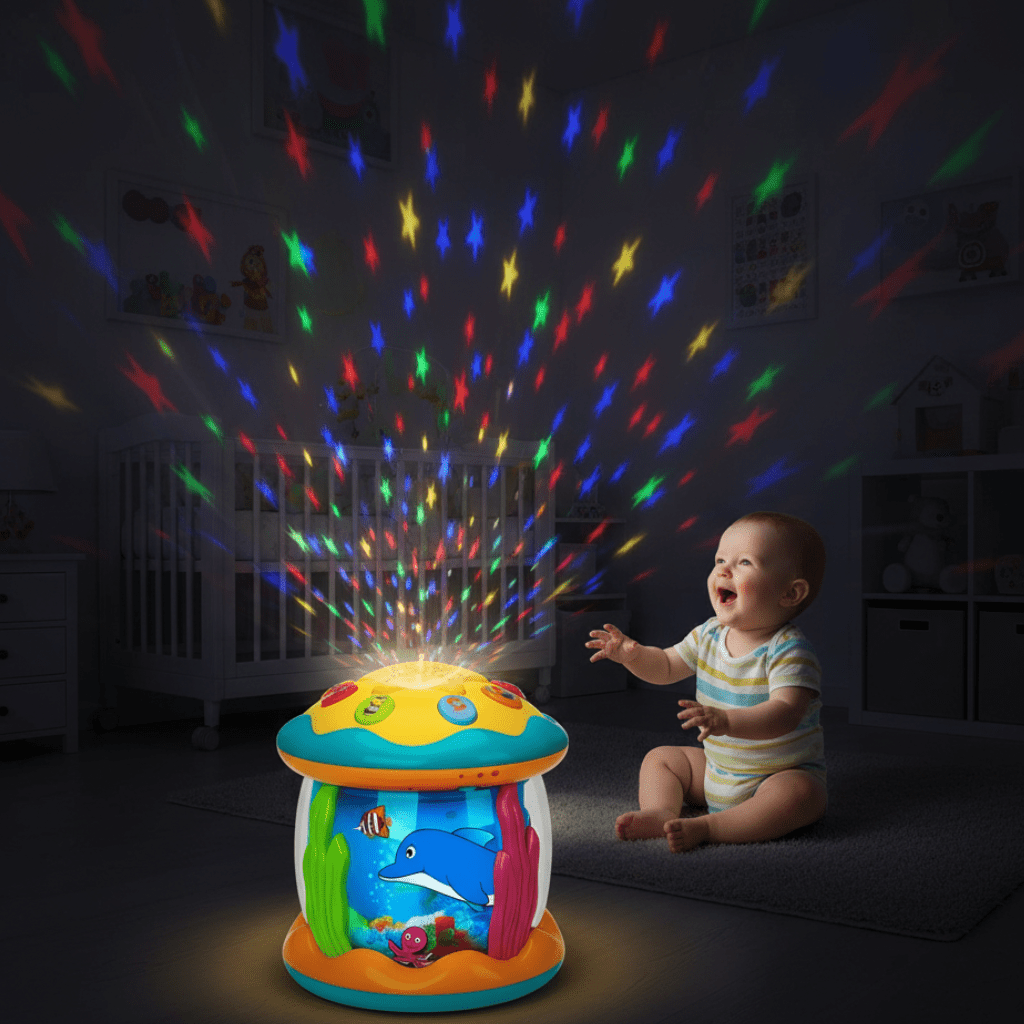 LumiBeats – Magische Baby-Trommel mit Licht und Musik zur Sinnesförderung