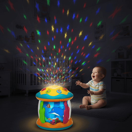 LumiBeats – Magische Baby-Trommel mit Licht und Musik zur Sinnesförderung