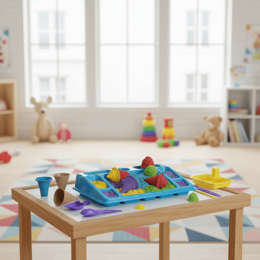ImagiSand Kreationen – FantasieSand Satz – Kreatives Sandspiel Für Kinder