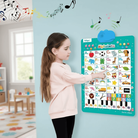 SpielLernen ABC – Sprechendes Lernposter mit Liedern & Quiz für Kinder ab 2 Jahren