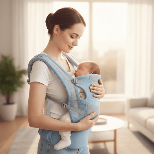 Kuschelhüfte Säugling Tragesystem – Ergonomischer Babyträger für Schmerzfreies Tragen