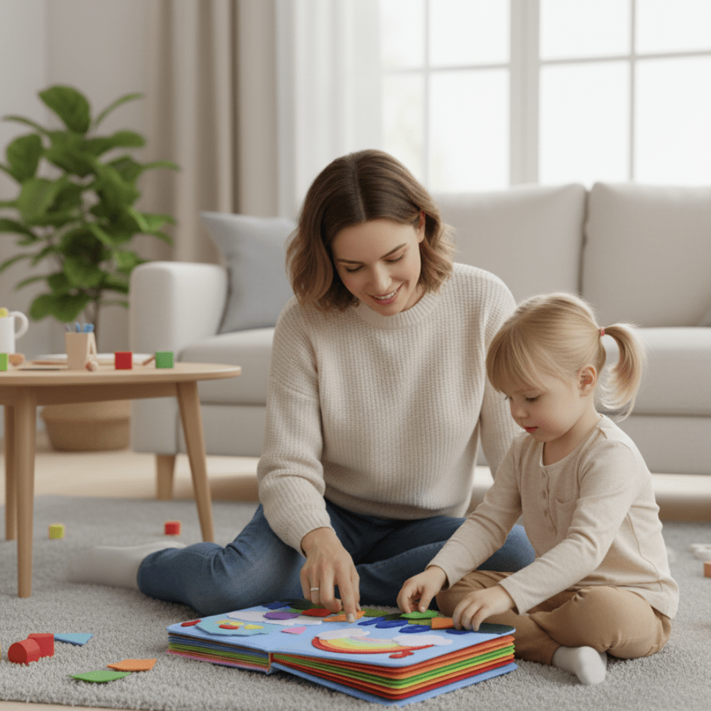 Wunderbuch – Montessori-Inspiriertes Lernbuch Für Kinder | Interaktive Geschichten Und Lernaktivitäten