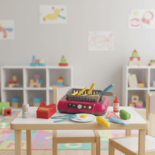 Kleinkoch Set – Farbenfrohes Kinder-Küchenset Mit Zubehör Für Fantasievolles Rollenspiel