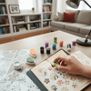 FINGERART – Buntes Fingerfarben-Set Mit Stempeln & Linealen Für Kreative Kinder