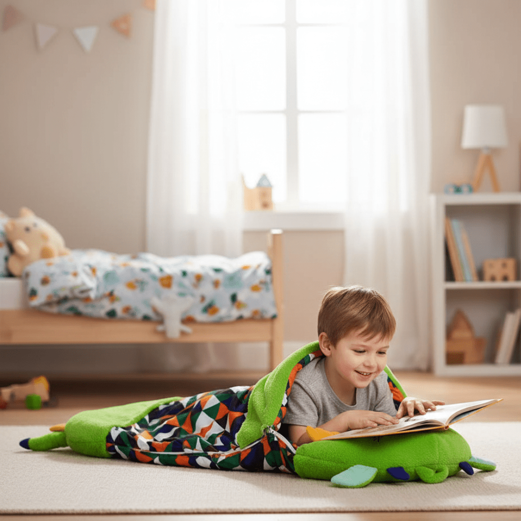 Traumfreunde – 2-in-1 Kuscheltier und Schlafsack für Süße Träume