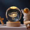 QOLA Kristallkugellampe Magische Beleuchtung Für Eleganz Und Atmosphäre