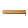 NATURAELLO – Bambus-Wandgarderobe mit Ablage & stabilen Haken 11