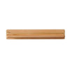 NATURAELLO – Bambus-Wandgarderobe mit Ablage & stabilen Haken 9