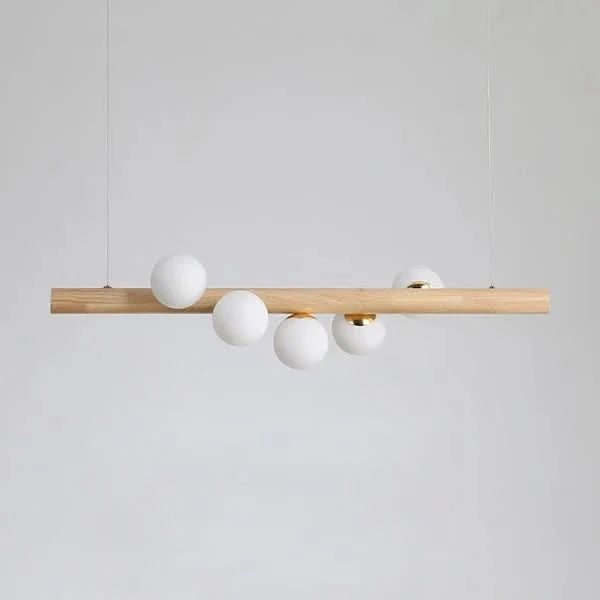 SINTA Hängeleuchte Aus Holz Mit Warmem Licht Und Modernem Design