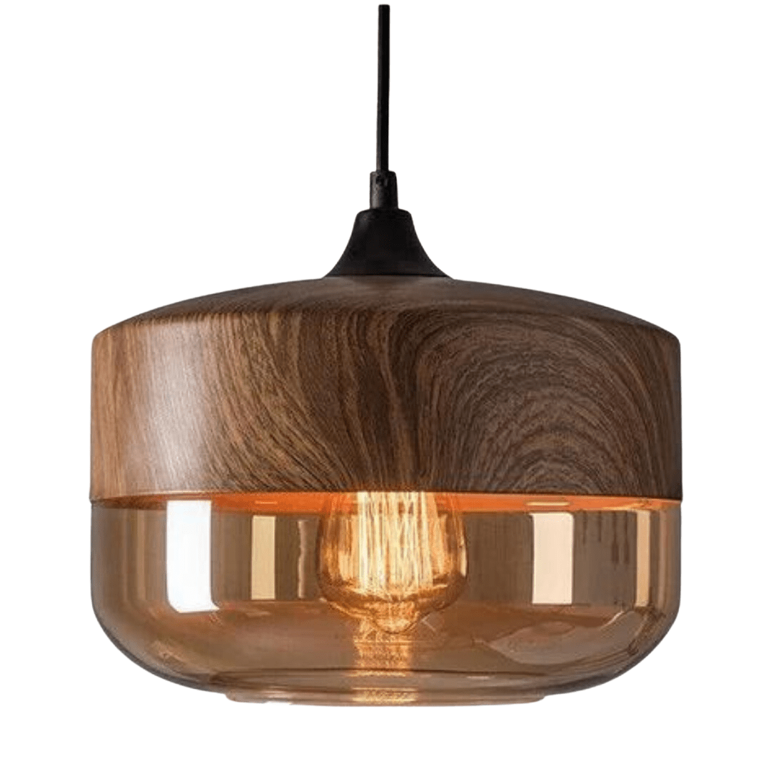 NORDLUNA – Stilvolle skandinavische Deckenlampe aus Holz 1