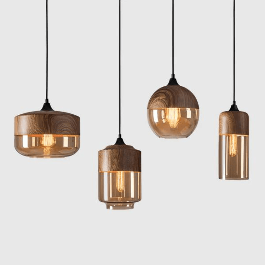 NORDLUNA – Stilvolle skandinavische Deckenlampe aus Holz 4