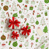 Nachhaltiges Geschenkpapier Set - Recycelbares Geschenkpapier Rolle mit Satinband für Weihnachten und besondere Anlässe 4