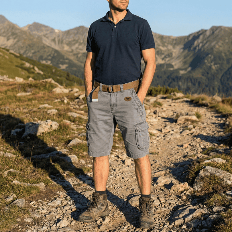 WanderSchmiede Fracht | Robuste Herren-Cargoshorts für Outdoor & Alltag