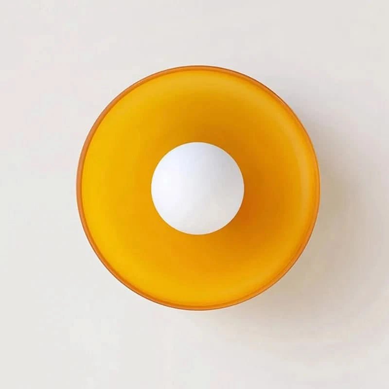 Glas Decke Licht – Skandinavische Deckenlampe aus Glas für warmes & minimalistisches Wohnambiente