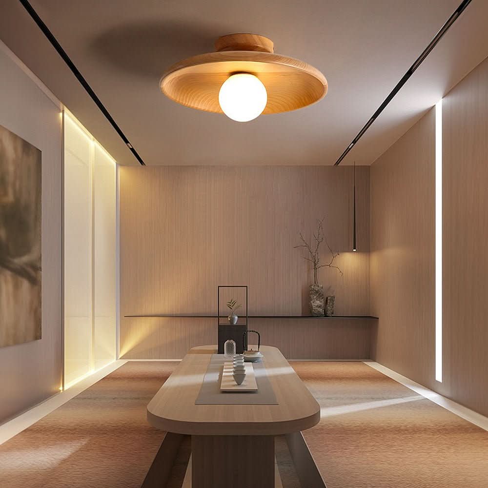 NordischStrahl – Holz-Design Deckenlampe Für Stilvolle Räume