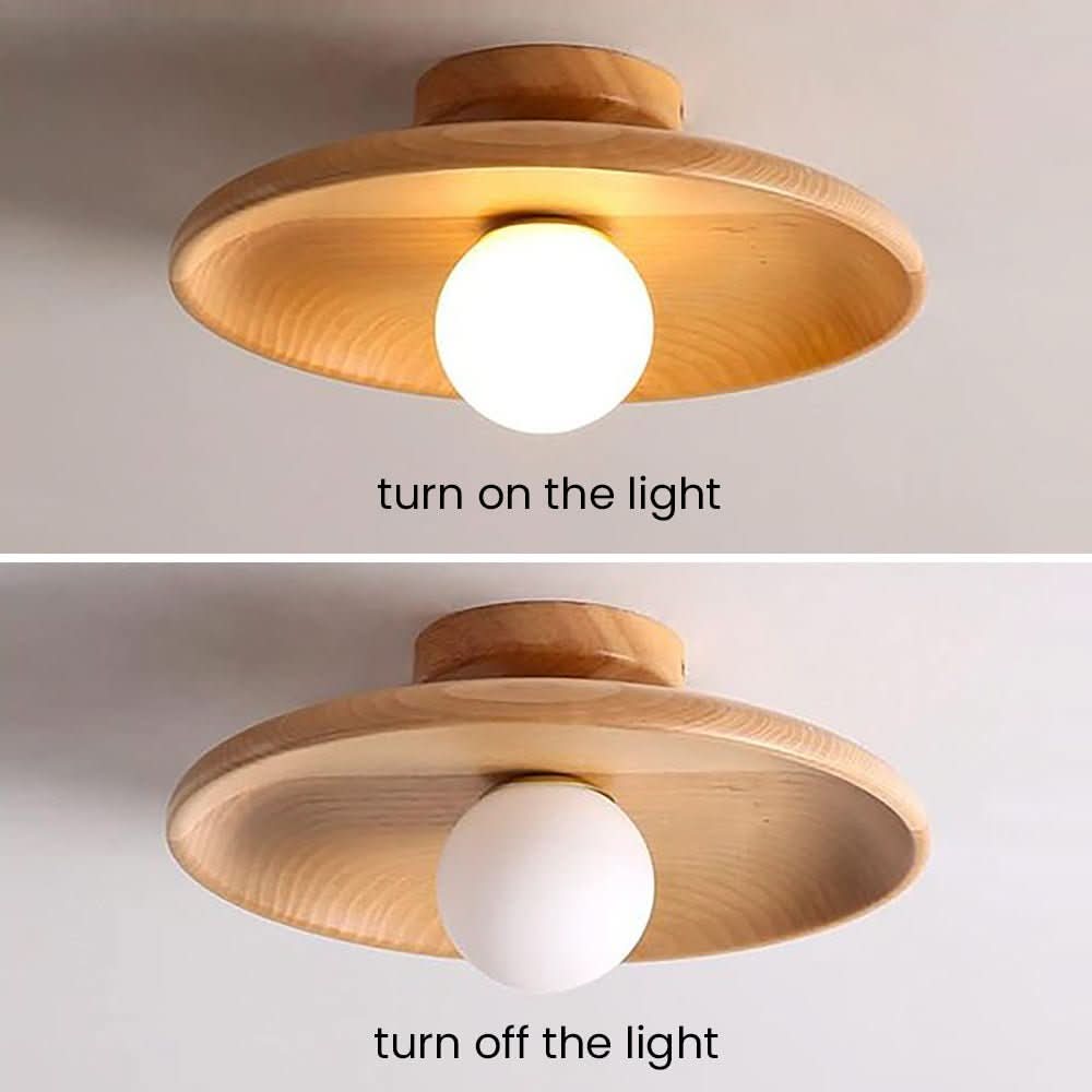 NordischStrahl – Holz-Design Deckenlampe Für Stilvolle Räume