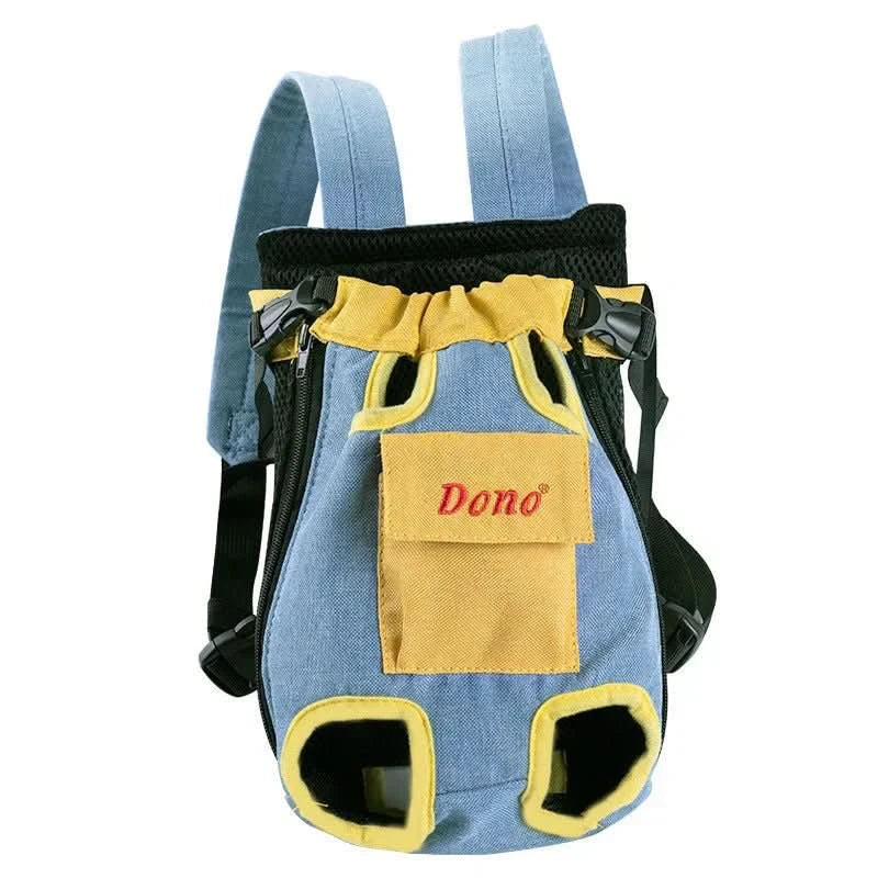 Reisebegleiter – Atmungsaktive Haustier-Reisetasche mit Sicherheitsgurt