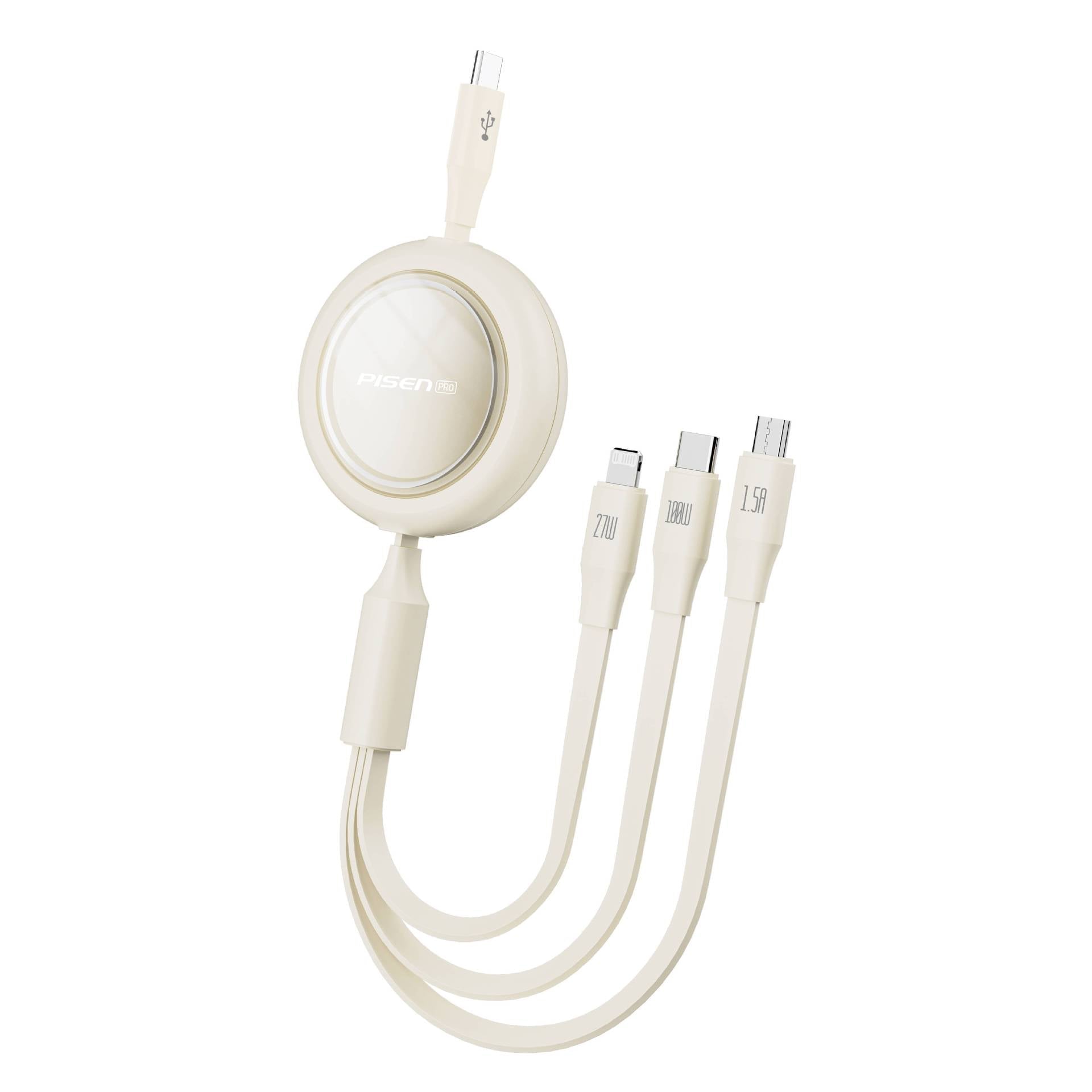 Praktisches 3in1 Ladekabel