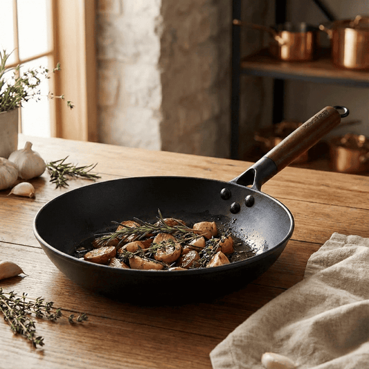IRONVERA – Aluminium-Pfanne mit Antihaftbeschichtung für gesundes Kochen