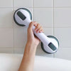 OzBath – Sicherheitsgriff fürs Badezimmer mit Saugknöpfen (30 cm, bis 100 kg)