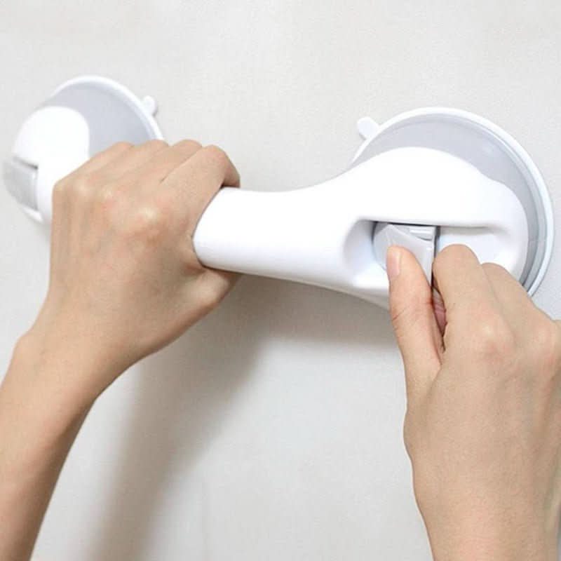 OzBath – Sicherheitsgriff fürs Badezimmer mit Saugknöpfen (30 cm, bis 100 kg)