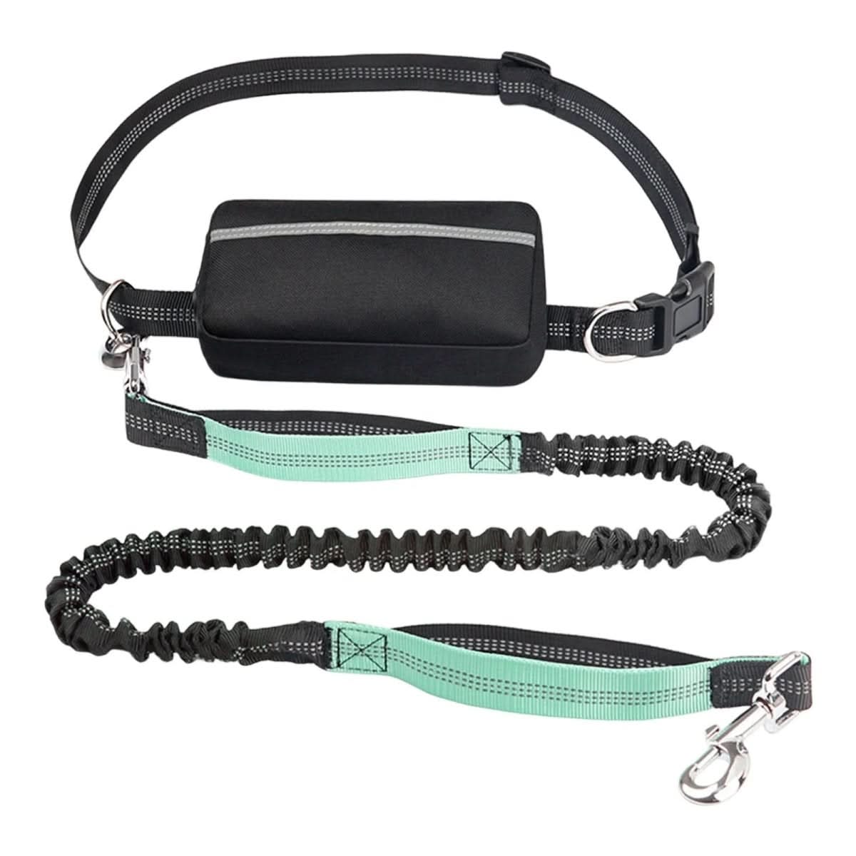 PAWRUNNER FREEDOM LEASH – Freihändige Hundeleine mit gepolsterten Griffen 0