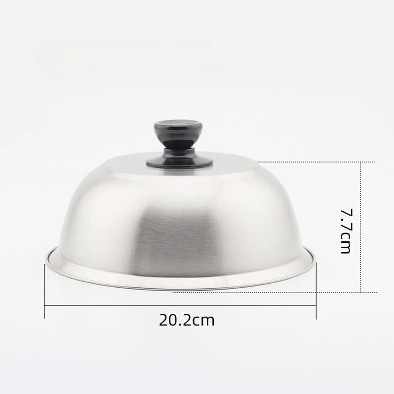 PfannenSchutz – Edelstahlhaube Für Gleichmäßiges Garen & Schmelzen