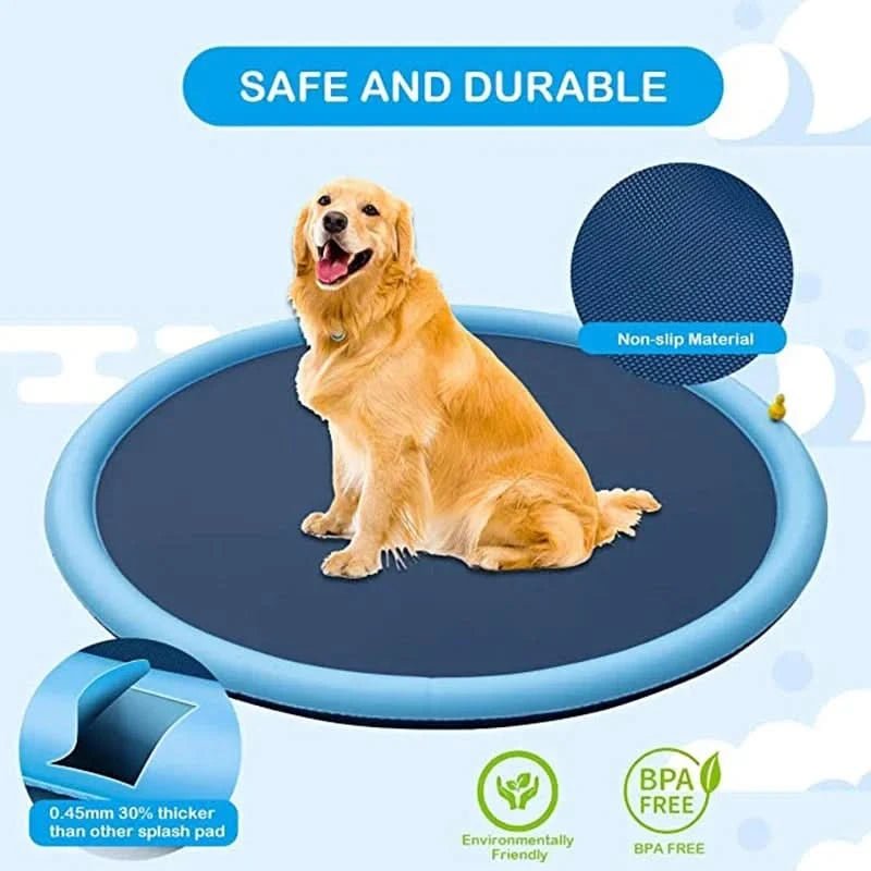 PetSplash Interactive Wasserpad – Erfrischend & Spaßig für heiße Sommertage mit Ihrem Haustier-4