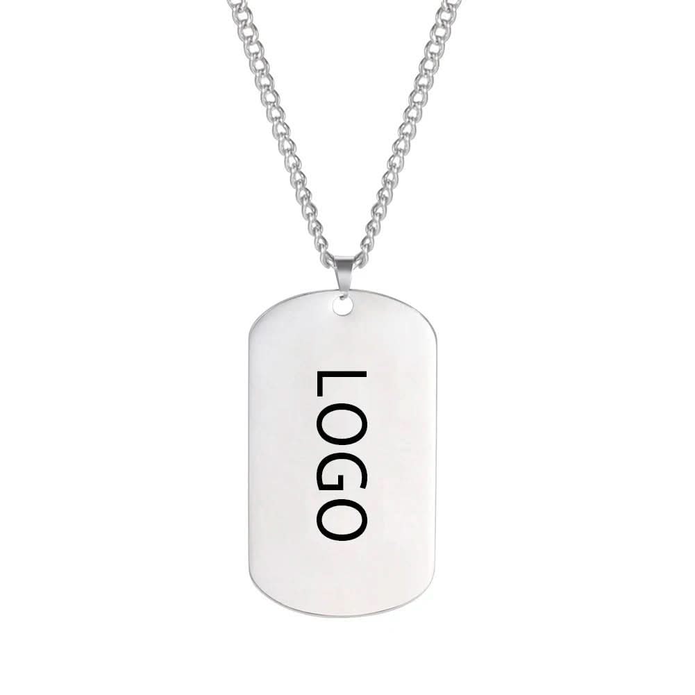 TAGNERO – Personalisierte Edelstahl-Hundekette Für Männer