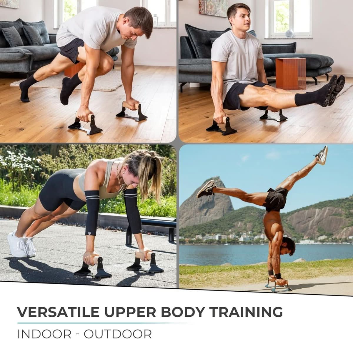 Kraftgriff – Ergonomische Holzparalletten Für Sicheres Liegestütztraining