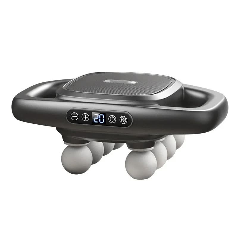 PowerRelief 8 – Faszienmassagepistole mit 8 Köpfen & 30 Intensitätsstufen