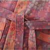 PrintLuxe Bademantel – Bedruckter Baumwoll-Bademantel Mit Retro-Blumenmuster